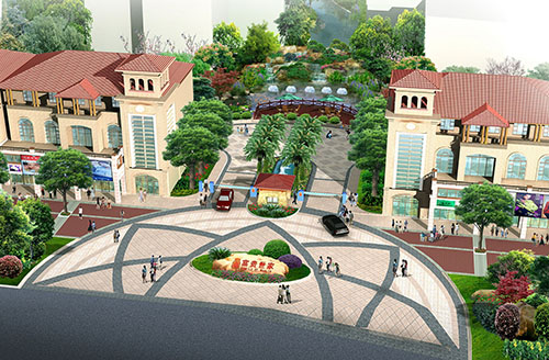 富貴世家二期景觀規(guī)劃設計